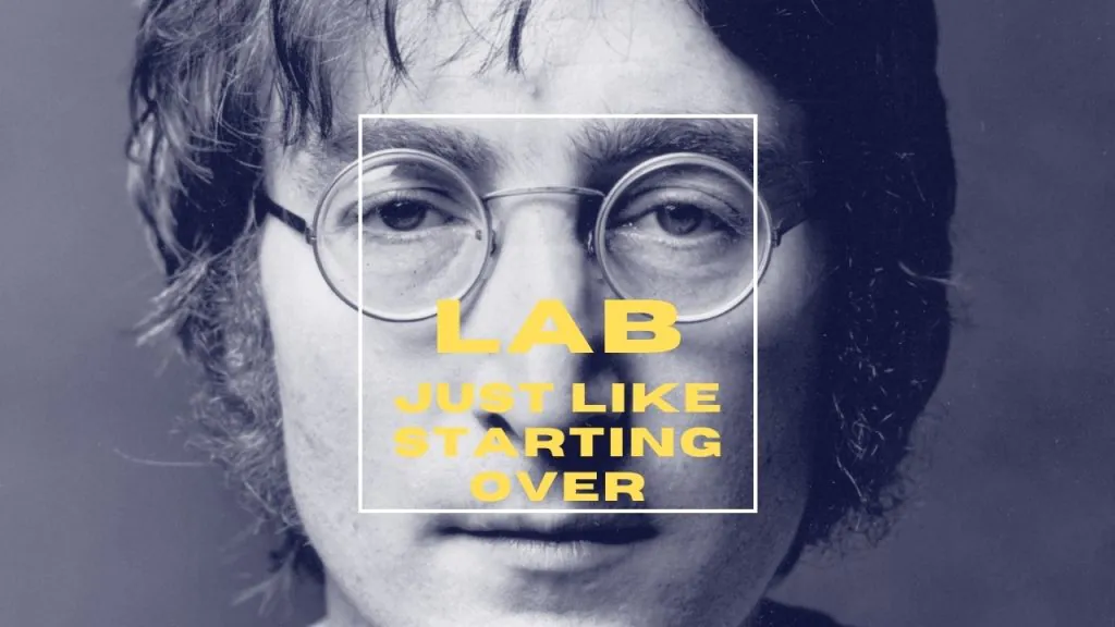 Just like starting over john lennon no radio social plus