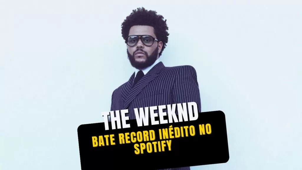 The Weeknd atinge inéditos 100 milhões de ouvintes mensais no Spotify