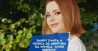 Sandy canta a música de abertura da novela "Amor Perfeito"