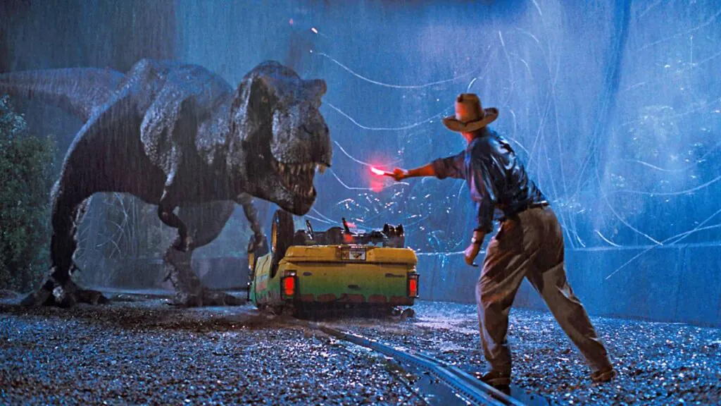 Cena de Jurassic Park - Reprodução/Divulgação